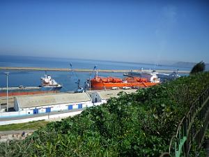 1577 le port depuis la promenade de Letang 